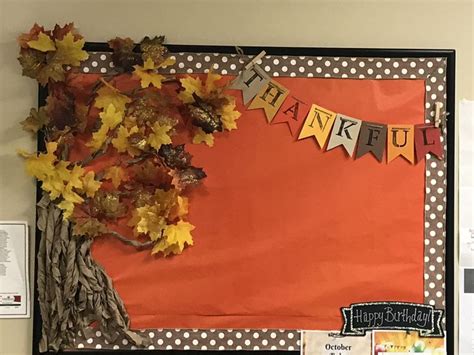 Workplace Fall bulletin board | Fall bulletin boards, Fall classroom ...