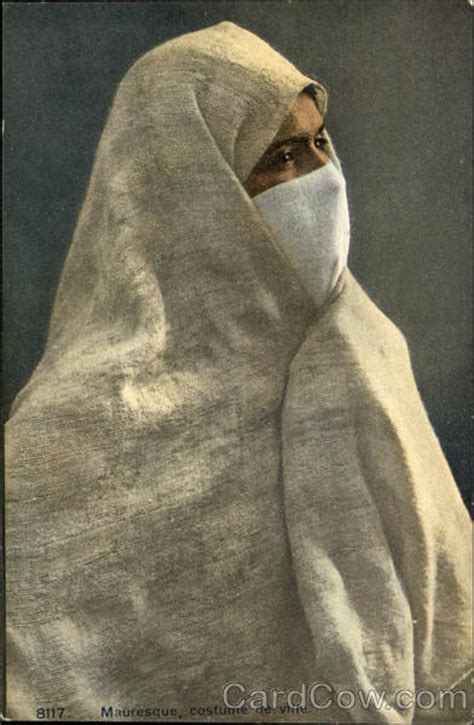 Moorish Woman in Native Attire Arab