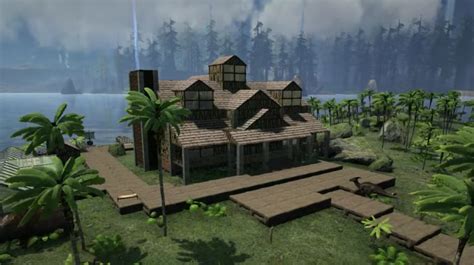 Ark survival evolved, huge house design. | a little bit of | Ark survival evolved, Ark survival ...