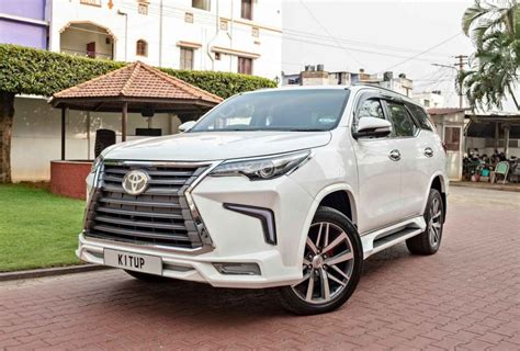 This Custom Body Kit Turns The Toyota Fortuner Into A Lexus LX Lookalike