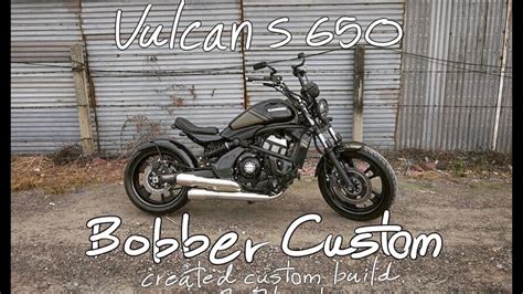 Vulcan 650 / custom build “bobber” / @bugbikeshop_exhaust - YouTube