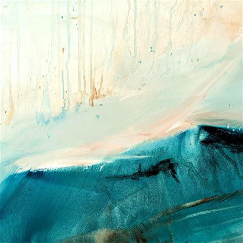 Abstract Landscapes by American painter Holly Van Hart