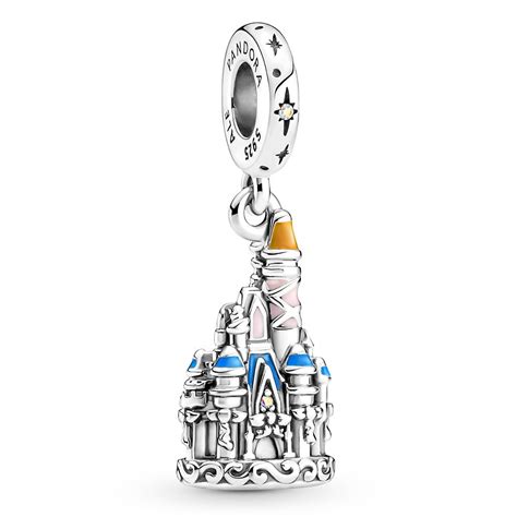 Walt Disney World 50th Anniversary Fantasyland Castle Charm by Pandora ...