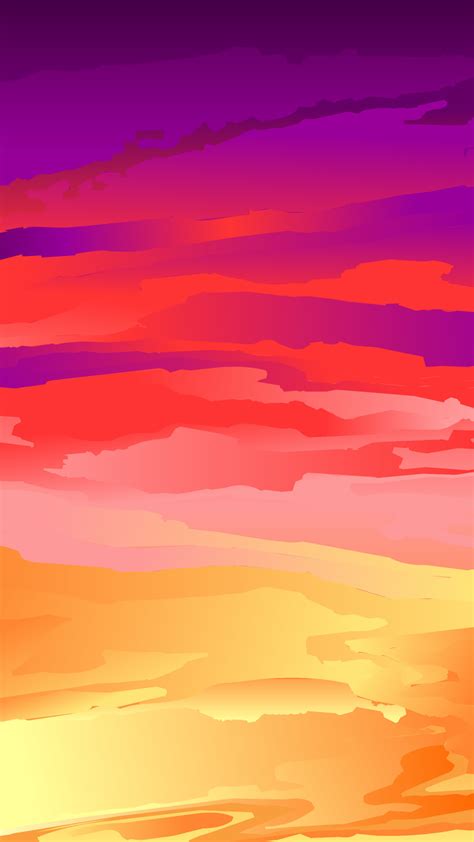 Magenta sunset vector illustration. Sunset sky vector for graphic ...