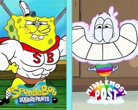 SpongeBob SquarePants And Middlemost Post Crossover New | Fandom