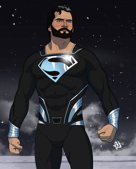 Superman Black Suit by Datjiveturkey on DeviantArt