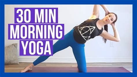 30 min Morning Yoga Stretch to WAKE UP - Sunrise Yoga At Home - YouTube