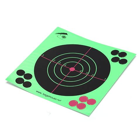 5/10pcs Splatter Targets Stickers Reactive Shooting Targets Stick ...