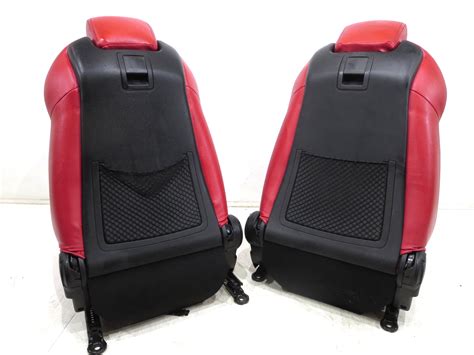 Replacement Hyundai Genesis Coupe Red Leather Seats 2009 2010 2011 2012 ...