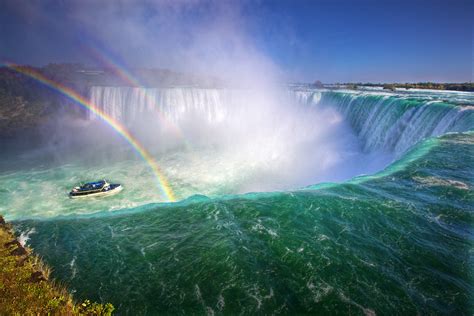 Double Rainbows on the Edge of Horseshoe Falls at Niagara … | Flickr