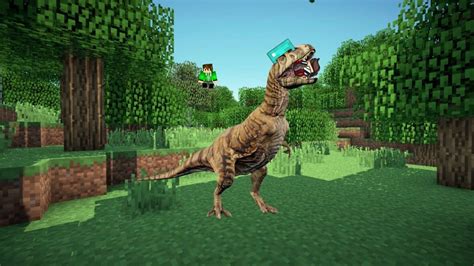 Minecraft Dinosaur Mod #1 - The Beginning - YouTube