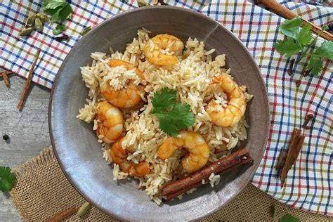 Instant Pot Shrimp Biryani - Corrie Cooks