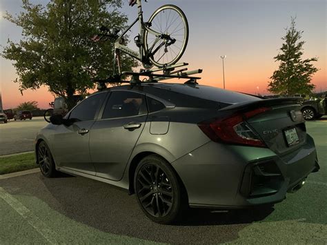 Roof Mount Bike Rack Options? | 2016+ Honda Civic Forum (10th Gen) - Type R Forum, Si Forum ...