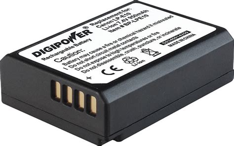 Best Buy: Digipower Lithium-Ion Battery for Canon EOS Rebel T3 DSLR ...