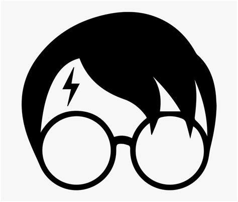 Harry Potter Wand Cartoon - Harry Potter Scar Icon, HD Png Download ...