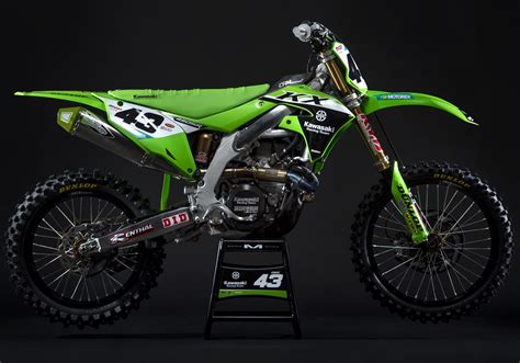 The Kawasaki KX450–SR is the pinnacle of Kawasaki’s four-stroke motocross GP technology, with ...