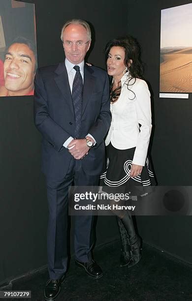 148 Sven Goran Eriksson Nancy Dellolio Photos & High Res Pictures ...