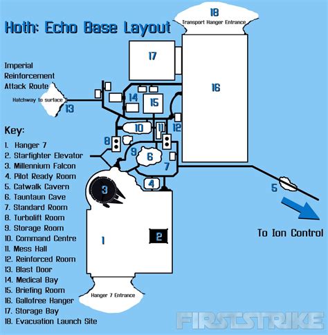 Hoth Echo Base Layout