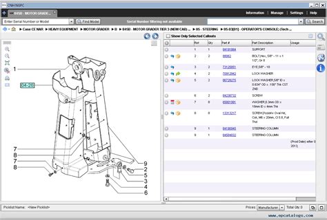 CASE CE NAR Construction North America Parts Catalog 2019