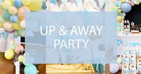 Up and Away Party - Pretty Hot Air Balloon Party ideas