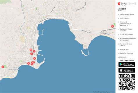 Ajaccio tourist guide - France map - Plans and maps of Ajaccio