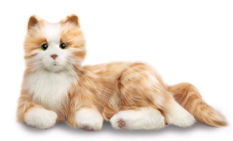 Ageless Innovation | Joy For All Companion Pets | Orange Tabby Cat | Lifelike & Realistic ...