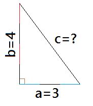 geometry - Given a 3 4 5 triangle, how do you know that it is a right ...