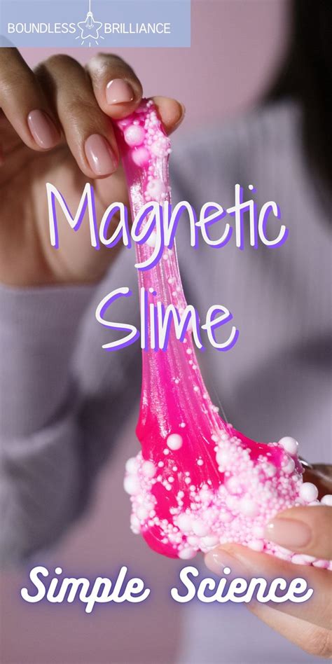 Magnetic Slime Science Experiment in 2021 | Stem learning, Slime, Easy ...