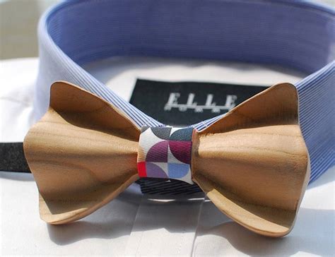 Colorful Wooden Bow Tie » Gadget Flow