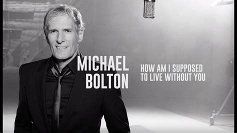 Michael Bolton - How Am I Supposed To Live Without You (Lyric Video)