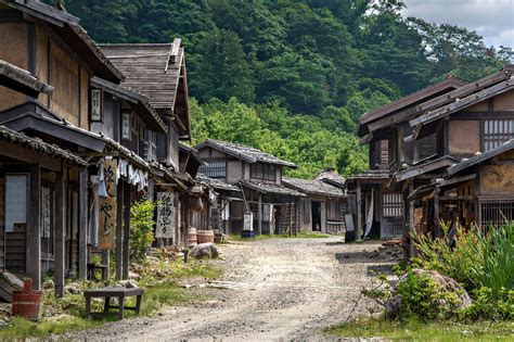 Japanese "Ghost Town" Shonai Eigamura, Tsuruoka | Japan village, Japanese village, Japanese town