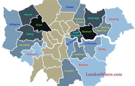 Ethnic richness of London boroughs - London Where