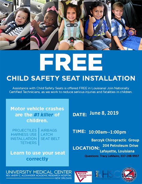 Free Car Seat Safety Check Event | Macaroni KID Lafayette