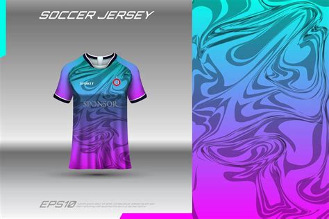 Sports jersey and t-shirt template sports jersey design vector mockup. Sports design for ...