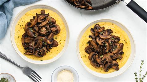 Buttery Mushroom Polenta Recipe