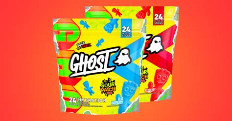 GHOST Hydration Sticks Launch in Authentic Sour Patch Kids Flavors