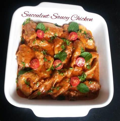 Succulent Saucy Chicken recipe by Sumayah