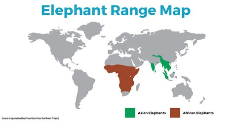 Elephant Range Map by SEEtheWILD Wildlife Conervation