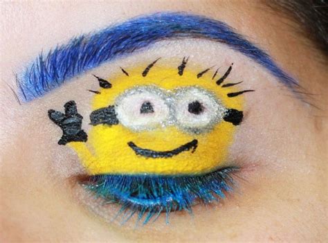 Despicable Me 2 Makeup Look..... wow... Crazy Makeup, Cute Makeup, Makeup Looks, Eyeshadow ...