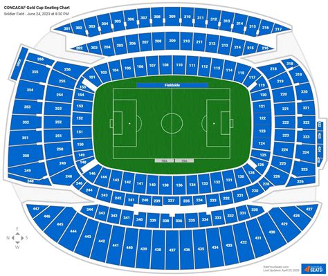 Soldier Field Concert Seating Chart - RateYourSeats.com