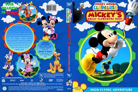 Mickey's Great Clubhouse Hunt - Movie DVD Custom Covers - Mickey Mouse Clubhouse Mickey s Great ...