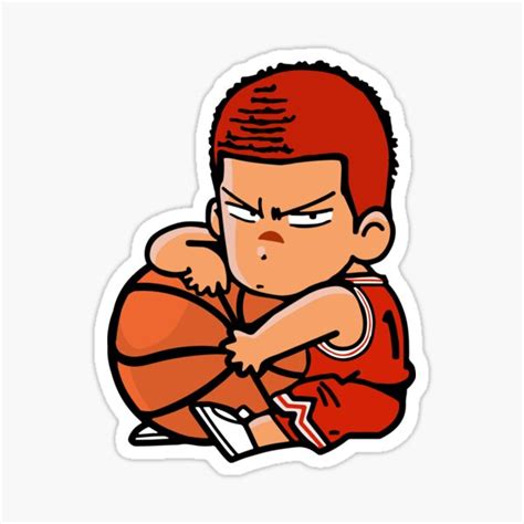 "Short Hair Sakuragi Hanamichi" Sticker for Sale by Rankeaocm | Redbubble