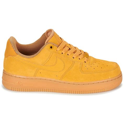 Nike Air Force 1 '07 Suede W Women's Shoes (trainers) In Yellow - Lyst