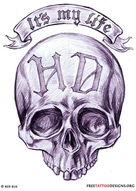 Gangster Skull Drawing at GetDrawings | Free download