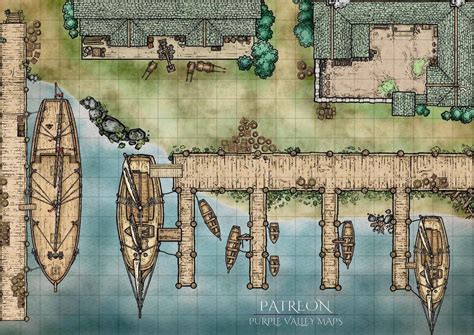 D&D Docks Map - Vector U S Map