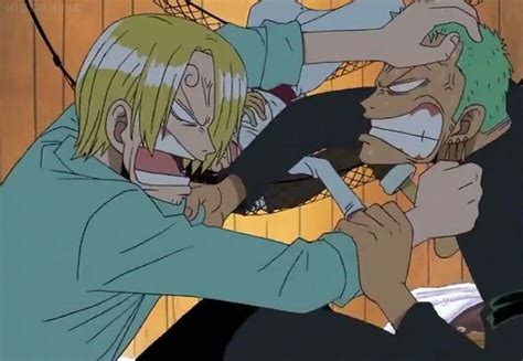 sanji and zoro fight