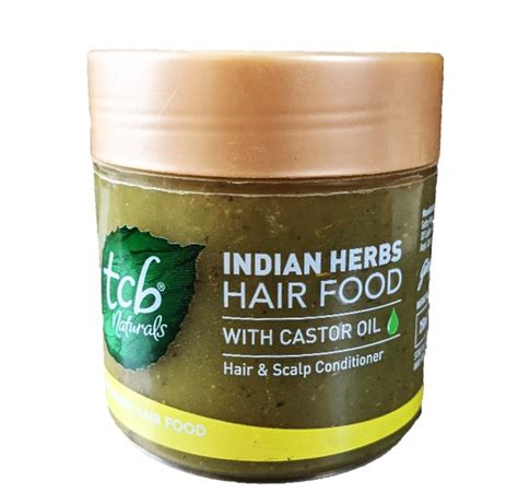 TCB Naturals Indian Herbs Hair Food With Castor Oil 250ml