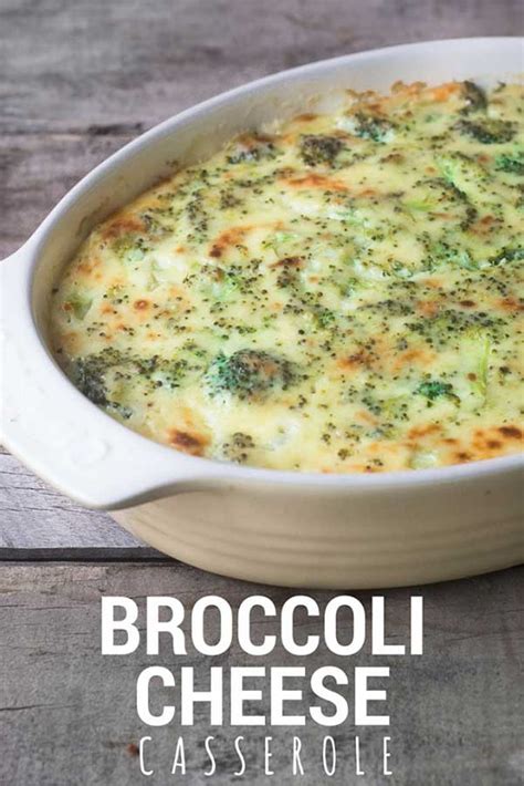 Broccoli Cheese Casserole Recipe - Best Crafts and Recipes