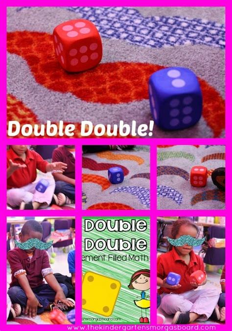 Double Double Addition Game! | The Kindergarten Smorgasboard Doubles Addition, Math Doubles ...