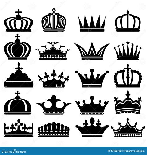 Crown stock vector. Illustration of ruler, form, divers - 47862722